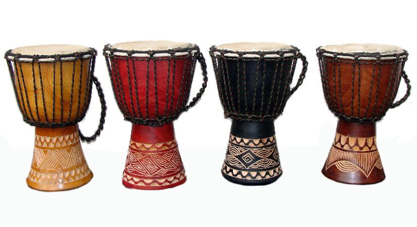Suara Merdu Alat Musik Perkusi Drum dari Afrika